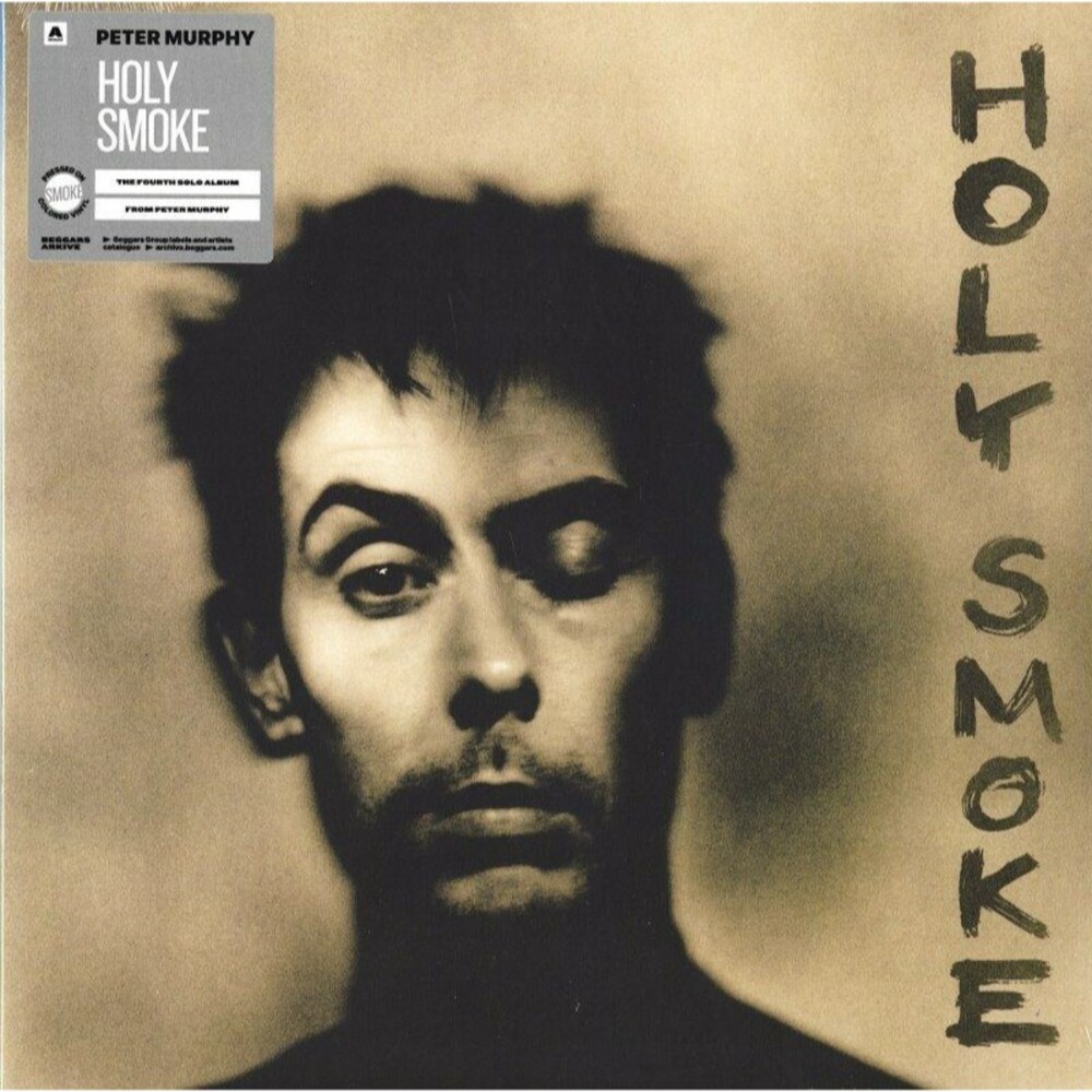 Peter Murphy NEW Smoke Colored Vinyl Record Holy Smoke, Reissue, Beggars, 2021